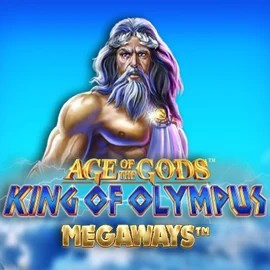 Age Of The Gods: King of Olympus Megaways logo by Origins God of Casino