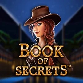 Book of Secrets slot logo by SYNOT Games at God of Casino