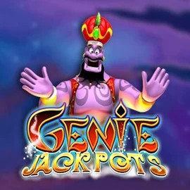 Genie Jackpots by Blueprint Gaming, showcased at godofcasino-pl.eu – game logo