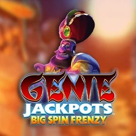 Genie Jackpots: Big Spin Frenzy slot visual from Blueprint Gaming available on godofcasino-pl.eu