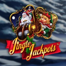 Jingle Jackpots online game logo by Dragon Gaming on godofcasino-pl.eu