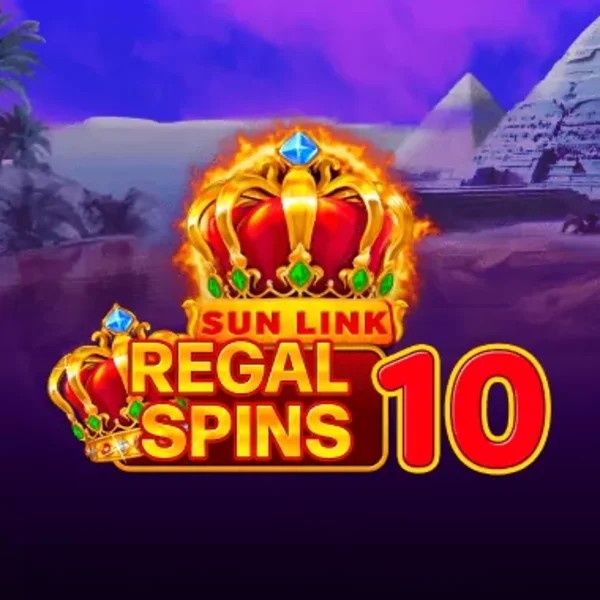Regal Spins 10 by PatePlay, showcased at godofcasino-pl.eu – game logo